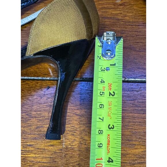 Vintage Charles Jourdan satin heels size 7 fair condition - Picture 7 of 8